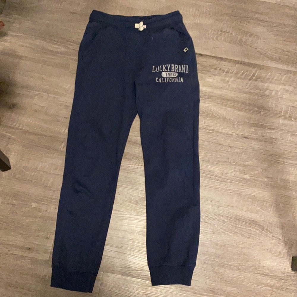 Dark blue joggers 16(XL) boys
